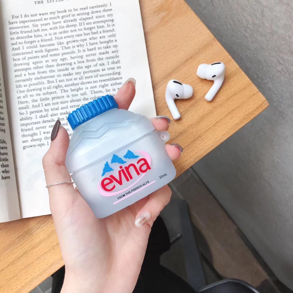 Evian Mineral Water Premium AirPods Pro Case Shock Proof Cover