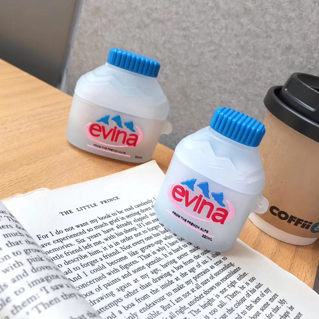 Evian Mineral Water Premium AirPods Pro Case Shock Proof Cover