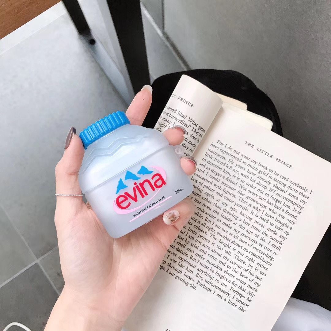 Evian Mineral Water Premium AirPods Pro Case Shock Proof Cover