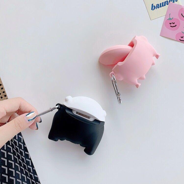 Pig 'Kiss My Butt' Premium AirPods Case Shock Proof Cover