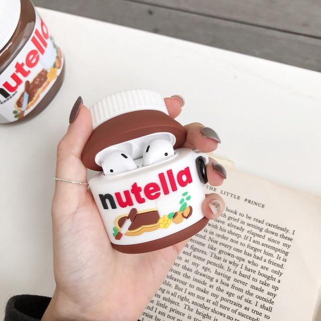 Nutella Premium AirPods Case Shock Proof Cover