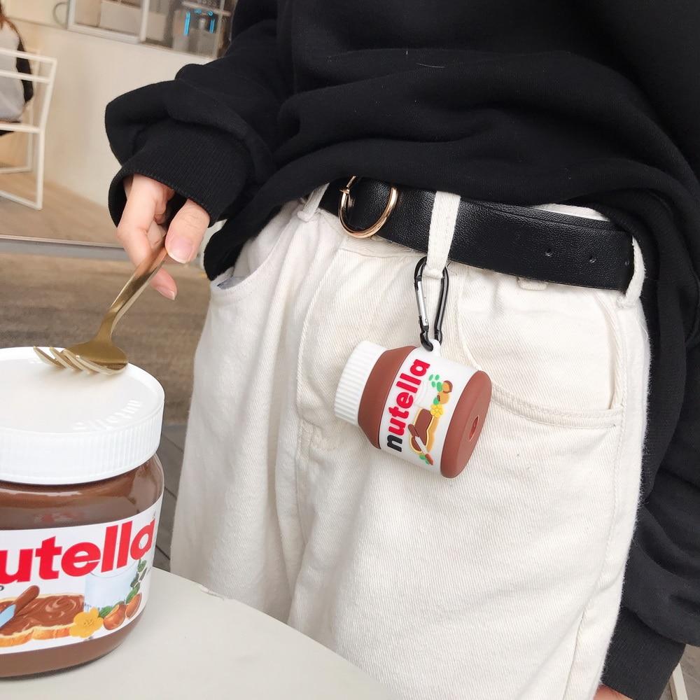 Nutella Premium AirPods Case Shock Proof Cover