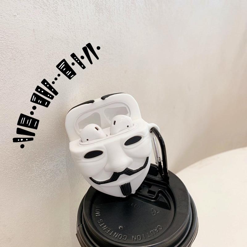 V for Vendetta Premium AirPods Case Shock Proof Cover