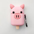 Pig Ice Cream Premium AirPods Case Shock Proof Cover