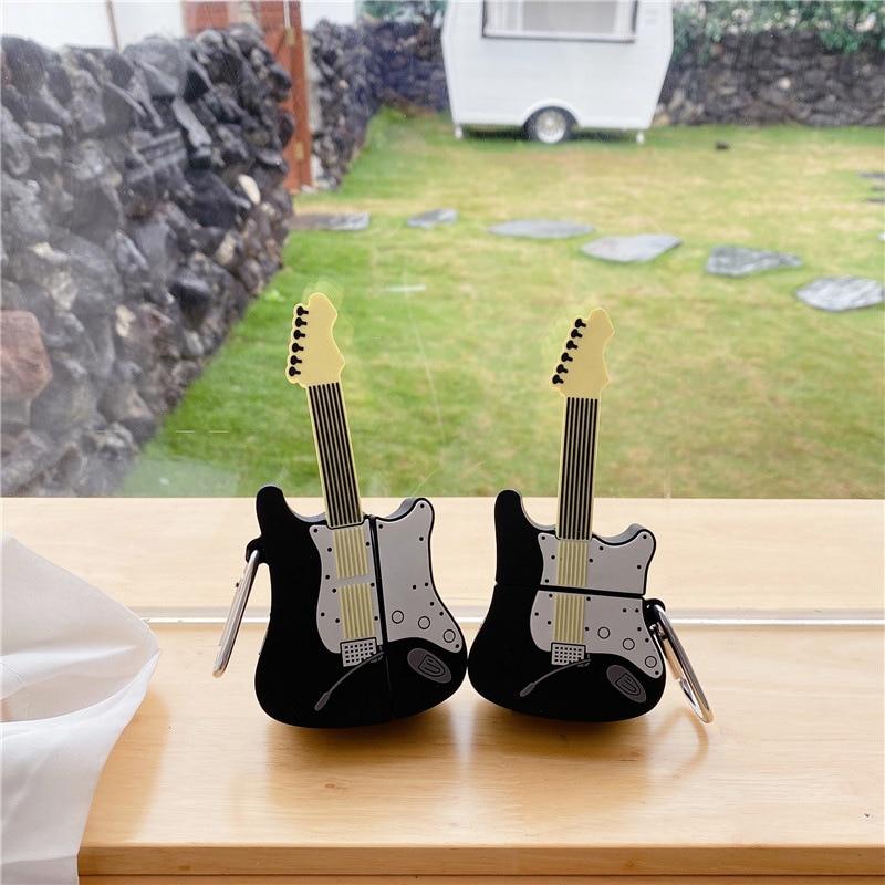 Electric Guitar Premium AirPods Case Shock Proof Cover