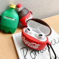 Coca Cola Bottle Premium AirPods Pro Case Shock Proof Cover