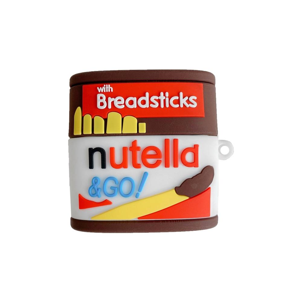 Nutella Go Breadsticks Premium AirPods Case Shock Proof Cover