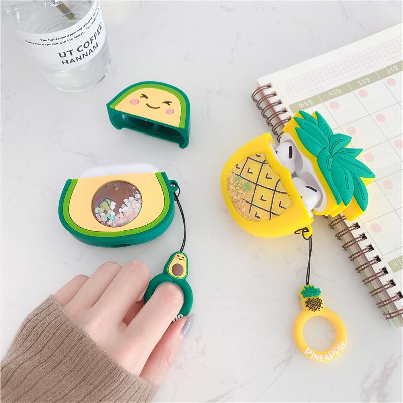 Pineapple Snow Globe Premium AirPods Pro Case Shock Proof Cover