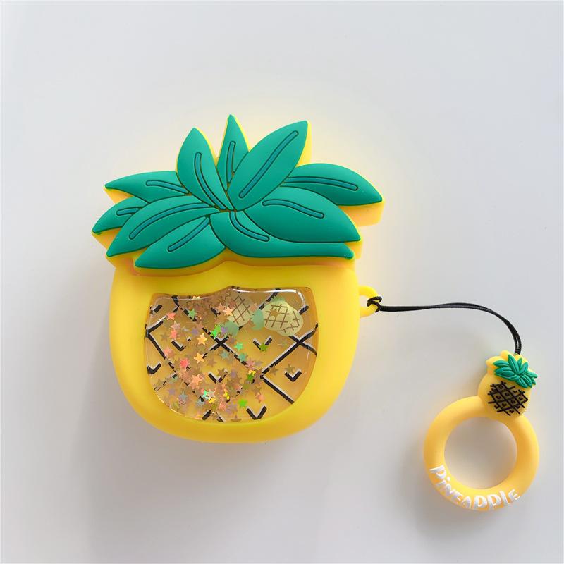 Pineapple Snow Globe Premium AirPods Pro Case Shock Proof Cover