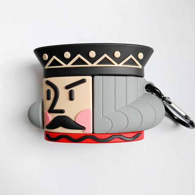 King David | Queen Eleanor Premium AirPods Pro Case Shock Proof Cover