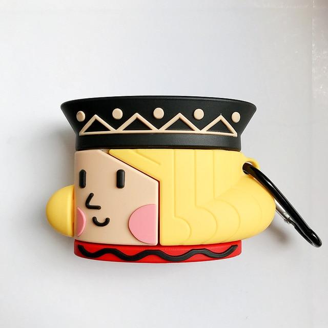 King David | Queen Eleanor Premium AirPods Pro Case Shock Proof Cover