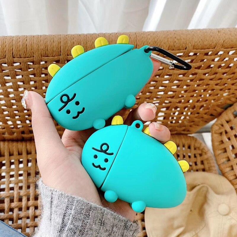 Cartoon Dinosaur Premium AirPods Pro Case Shock Proof Cover