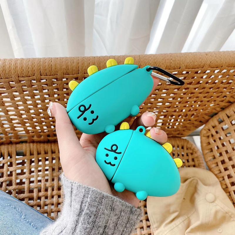 Cartoon Dinosaur Premium AirPods Pro Case Shock Proof Cover