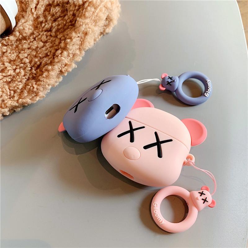 KAWS Bear 'Two Tone' Premium AirPods Case Shock Proof Cover