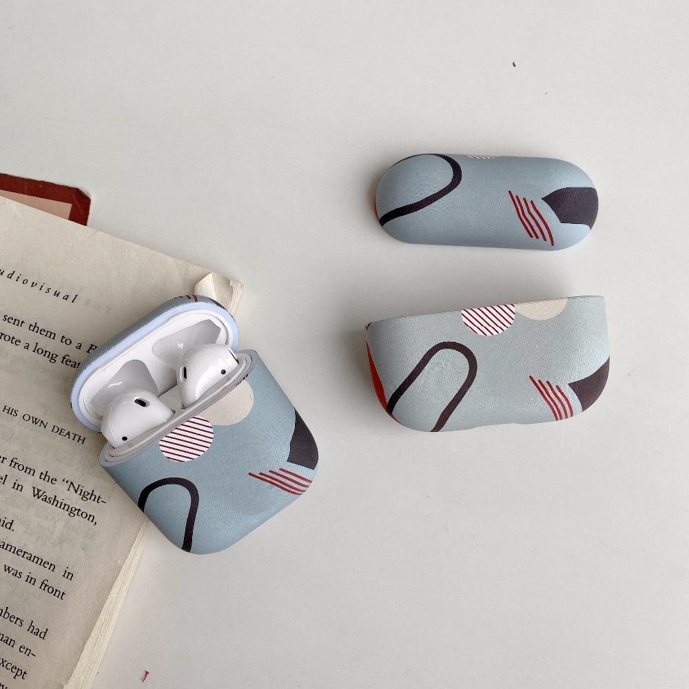 Modern Art Silicone AirPods Case Shock Proof Cover