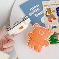 Teddy Bear 'Pencil' Premium AirPods Case Shock Proof Cover