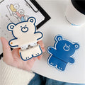 Teddy Bear 'Pencil' Premium AirPods Case Shock Proof Cover