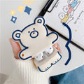 Teddy Bear 'Pencil' Premium AirPods Case Shock Proof Cover