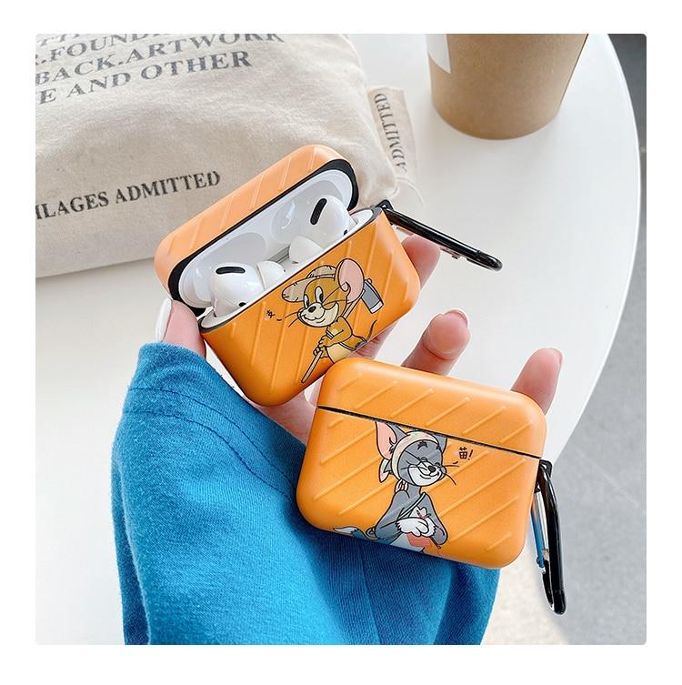 Tom and Jerry 'Orange | Modular' AirPods Pro Case Shock Proof Cover