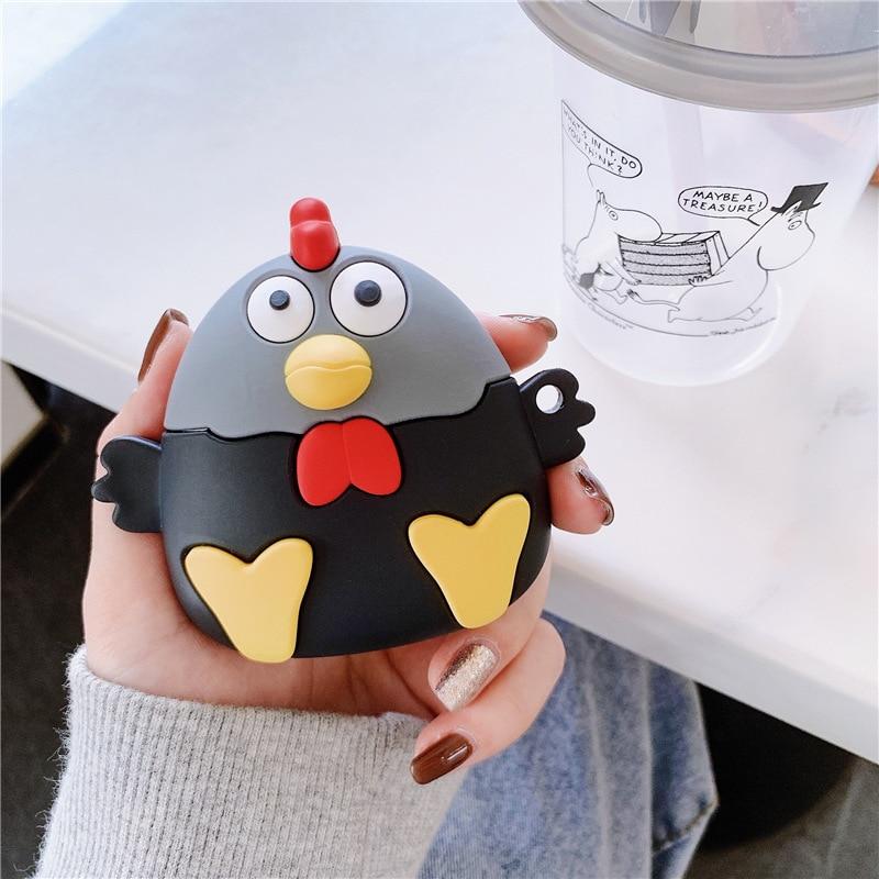 Cartoon Chicken Premium AirPods Case Shock Proof Cover