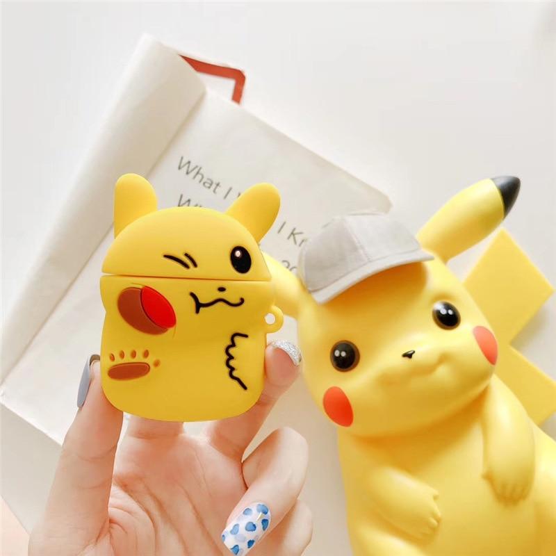 Pokemon 'Pikachu | Battle' Premium AirPods Case Shock Proof Cover