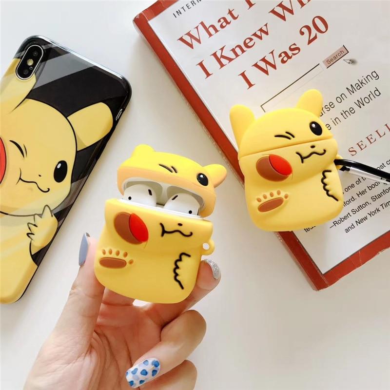 Pokemon 'Pikachu | Battle' Premium AirPods Case Shock Proof Cover