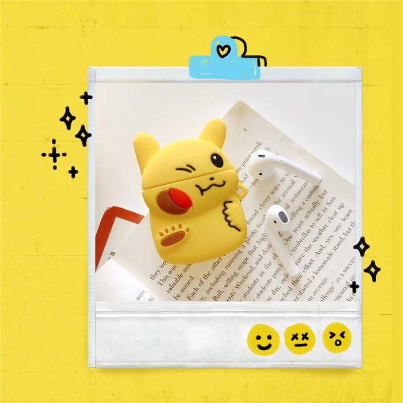 Pokemon 'Pikachu | Battle' Premium AirPods Case Shock Proof Cover