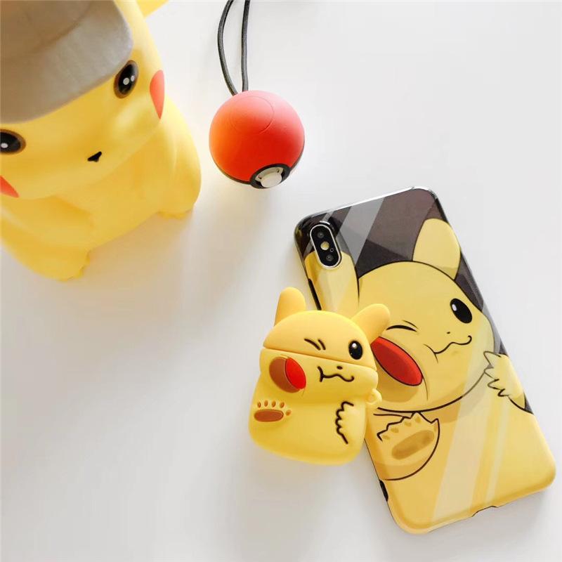 Pokemon 'Pikachu | Battle' Premium AirPods Case Shock Proof Cover