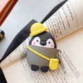 Penguin 'Going on an Adventure' Premium AirPods Case Shock Proof Cover