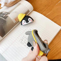 Penguin 'Going on an Adventure' Premium AirPods Case Shock Proof Cover