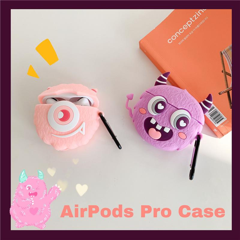 Cute Big Eyes Monster Premium AirPods Pro Case Shock Proof Cover