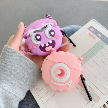 Cute Big Eyes Monster Premium AirPods Case Shock Proof Cover