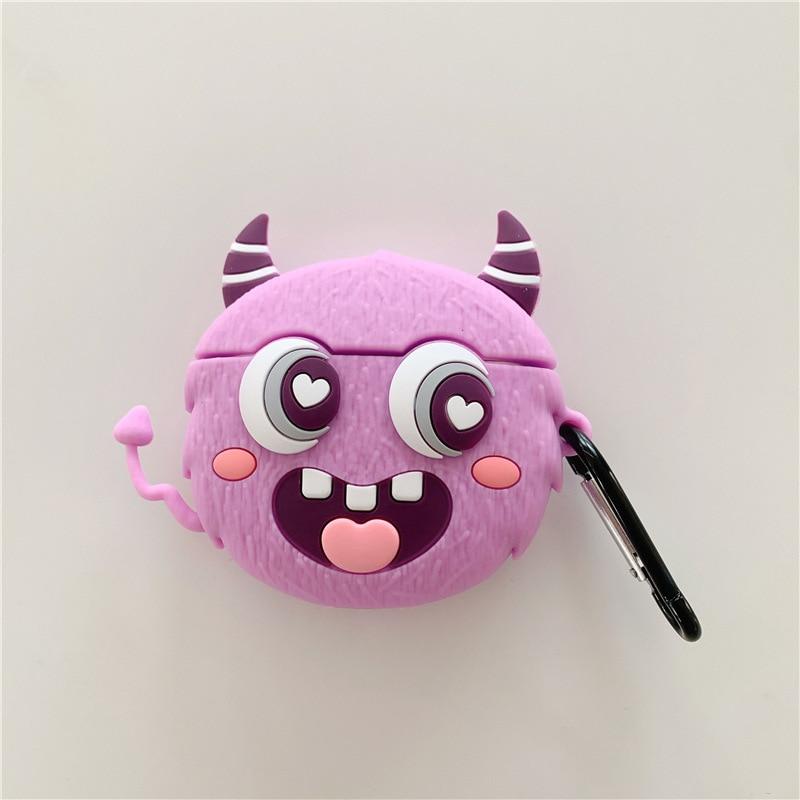 Cute Big Eyes Monster Premium AirPods Case Shock Proof Cover