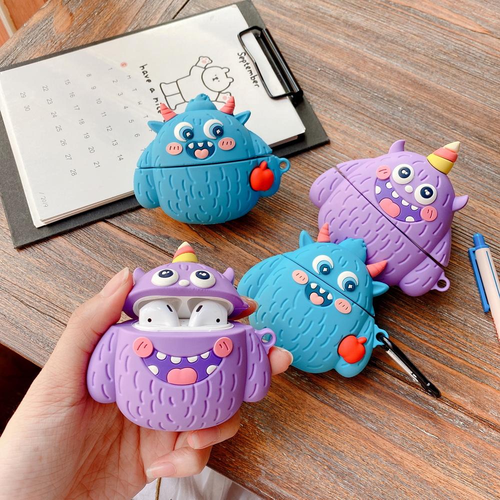 Cute Little Weird Monster Premium AirPods Case Shock Proof Cover