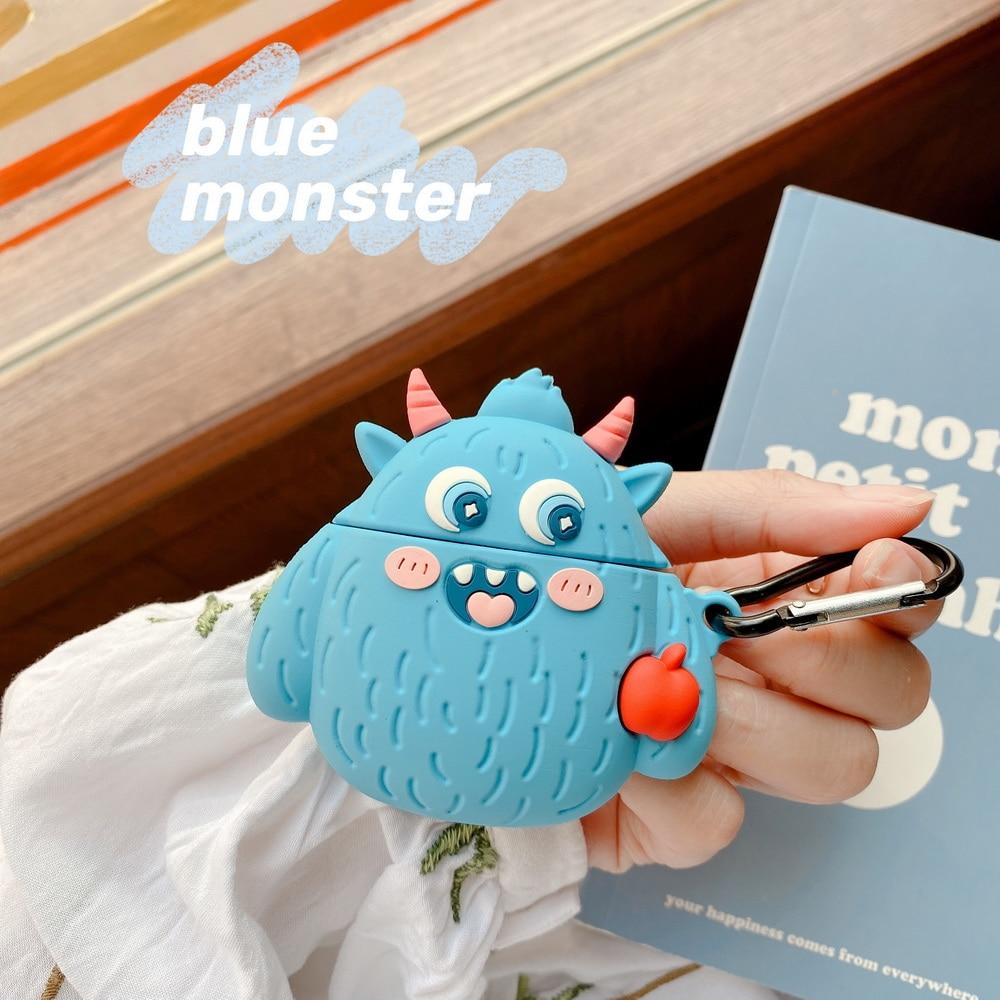 Cute Little Weird Monster Premium AirPods Case Shock Proof Cover