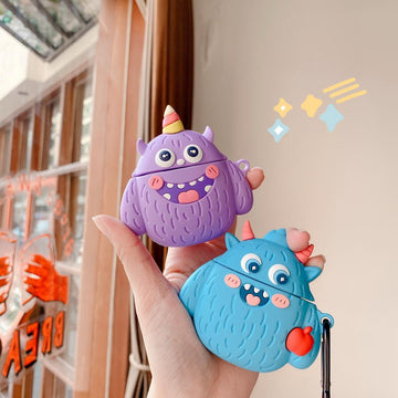 Cute Little Weird Monster Premium AirPods Case Shock Proof Cover