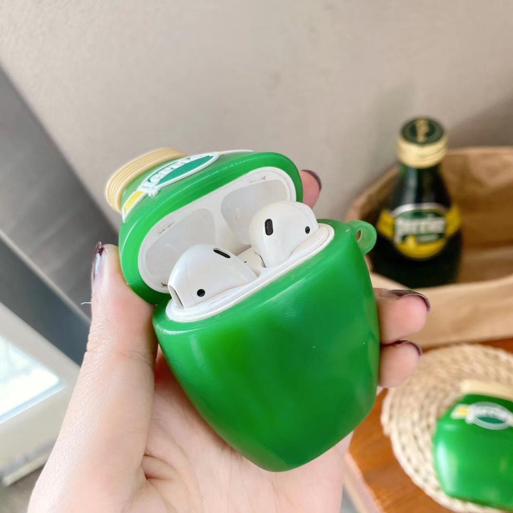 Perrier Water Premium AirPods Case Shock Proof Cover