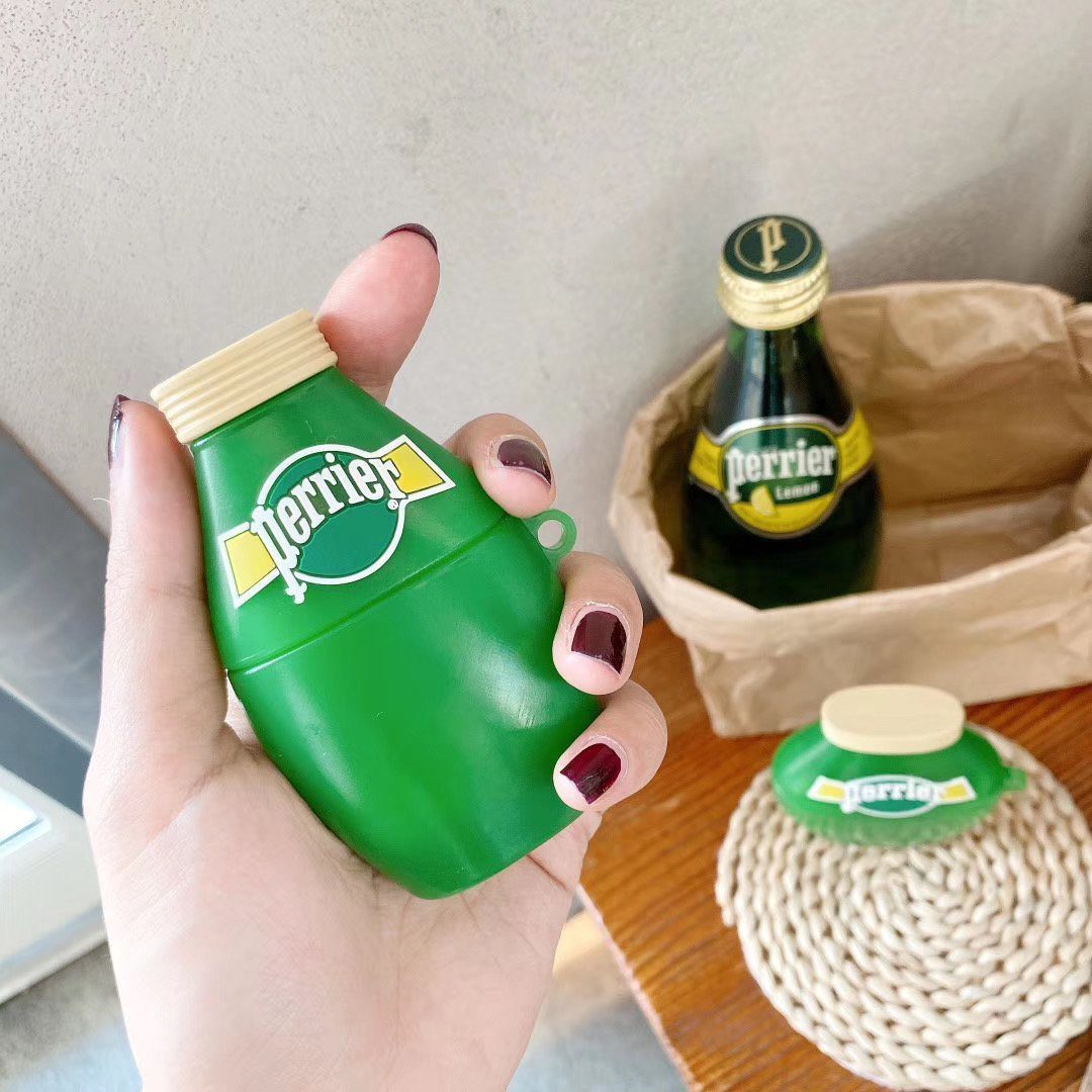 Perrier Water Premium AirPods Case Shock Proof Cover