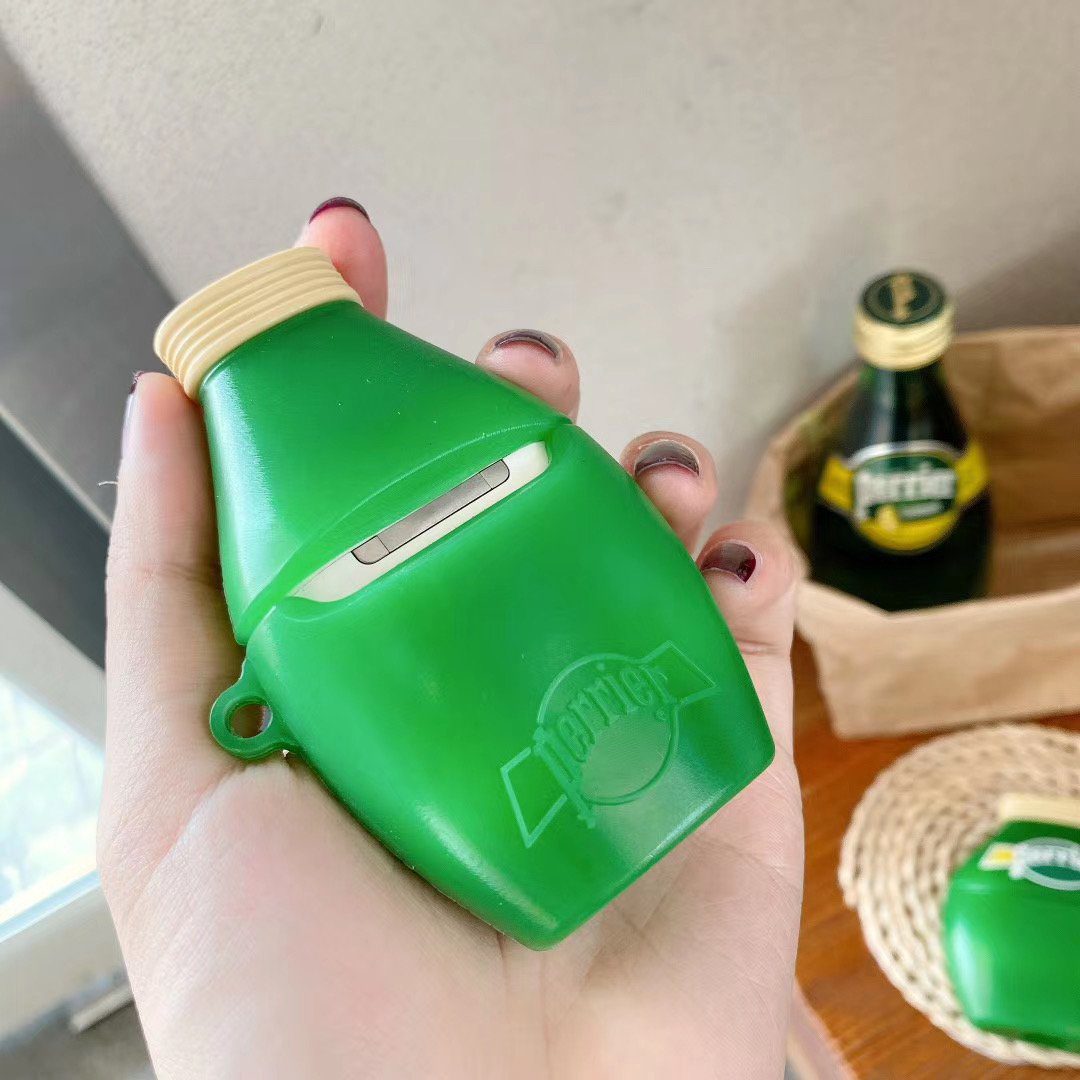 Perrier Water Premium AirPods Case Shock Proof Cover