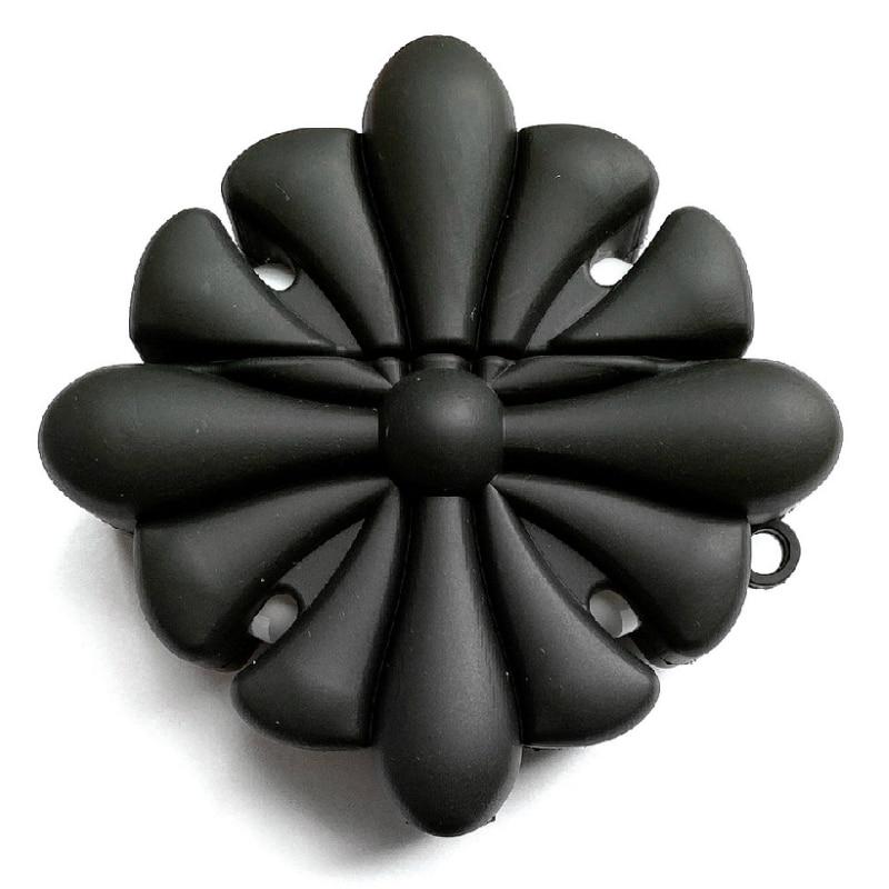 3D Black Flower Premium AirPods Pro Case Shock Proof Cover