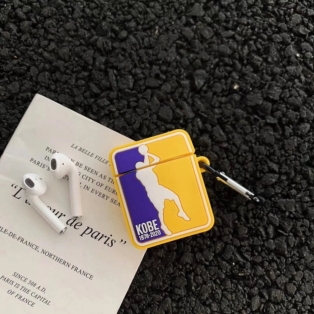 Kobe 'Lakers Colors' Premium AirPods Case Shock Proof Cover