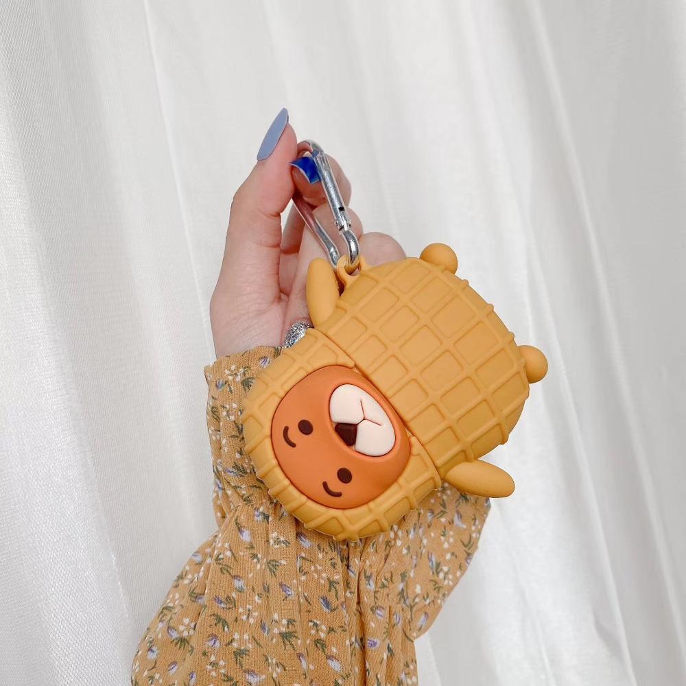 Bear in Peanut Costume Premium AirPods Case Shock Proof Cover