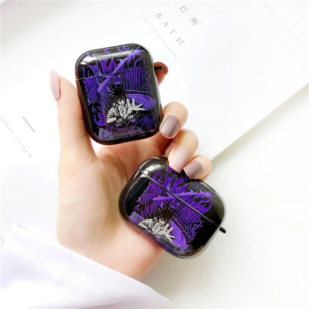 Naruto 'Sasuke 3.0' AirPods Case Shock Proof Cover