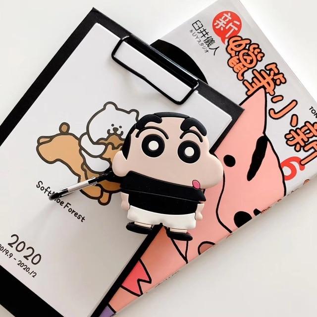 Crayon Shin Chan 'Standing Shinnosuke' Premium AirPods Case Shock Proof Cover