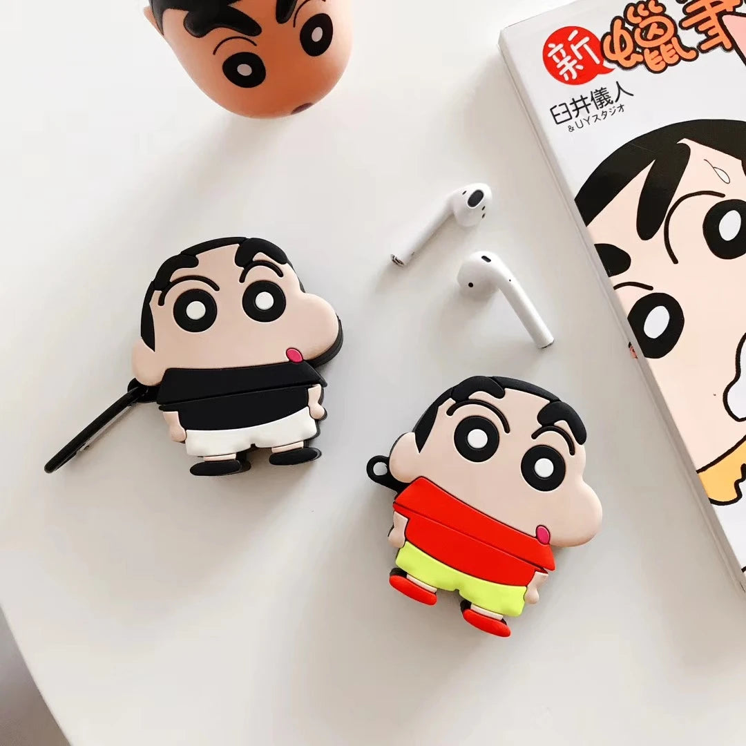 Crayon Shin Chan 'Standing Shinnosuke' Premium AirPods Case Shock Proof Cover