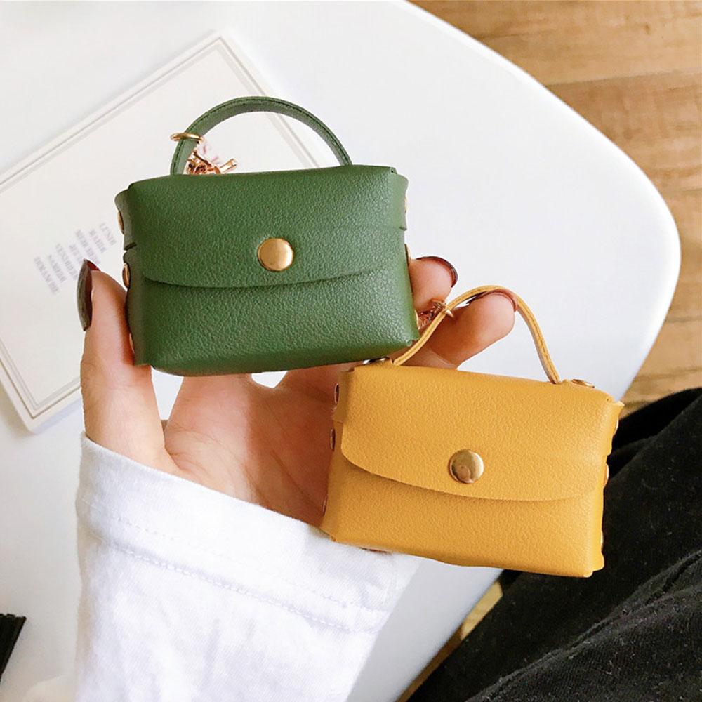 Luxury Vegan Leather Bag AirPods Pro Holster