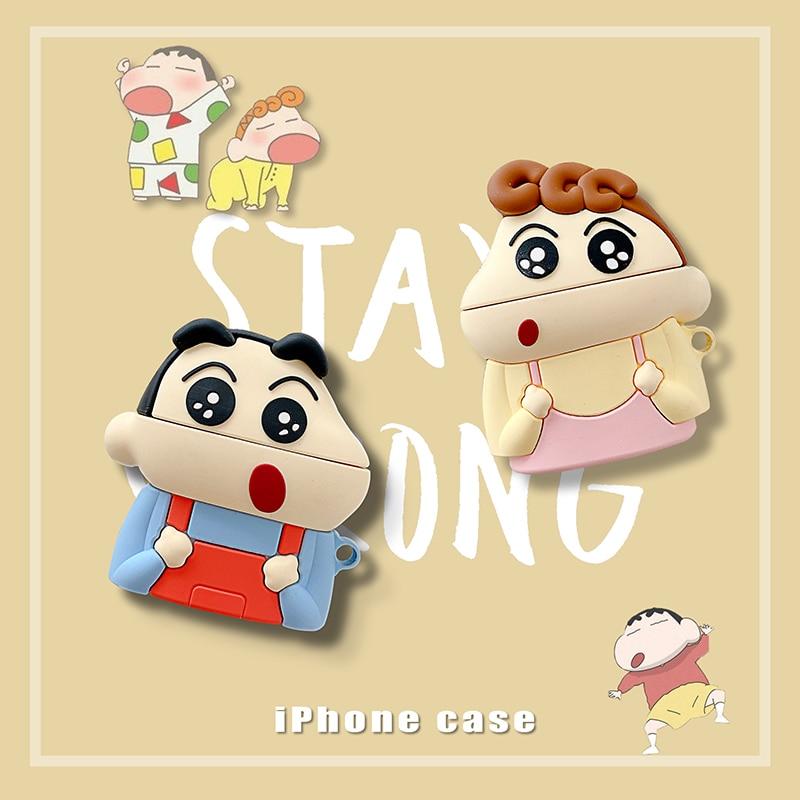 Crayon Shin Chan 'Nene Sakurada | 2.0' Premium AirPods Case Shock Proof Cover