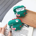 Cute Excited Dino AirPods Pro Case Shock Proof Cover