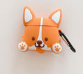 Cute Cartoon Corgi Dog Premium AirPods Case Shock Proof Cover