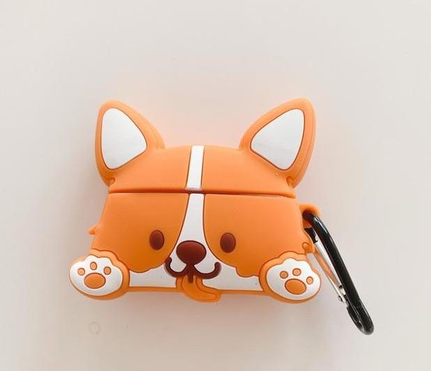 Cute Cartoon Corgi Dog Premium AirPods Pro Case Shock Proof Cover